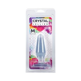Crystal Jellies  Butt Plug Clear Medium