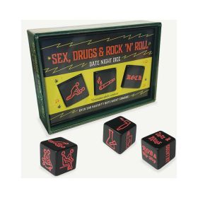 Sex  Drugs & Rock n Roll Date Night Dice Game