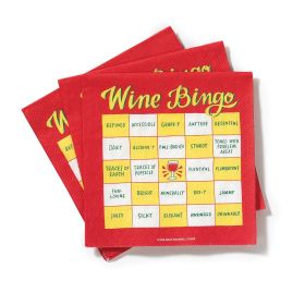Wine Bingo Napkins 20