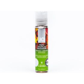 JO H2O Tropical Passion Flavored Water Based Lubricant 1 oz.