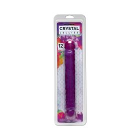 Crystal Jellies  Double Dong Jr. Purple 12in