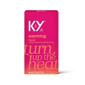 K Y Warming Liquid Personal Lubricant 2.5 oz.