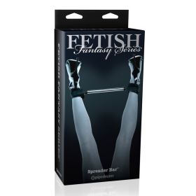 Fetish Fantasy Series Limited Edition Adjustable Spreader Bar Black/Silver