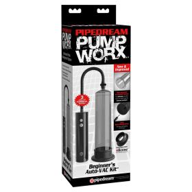 Pump Worx Rechargeable Beginner''s Auto VAC Kit Black