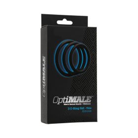 OptiMALE Â– 3 C Ring Set Â– Thin Black