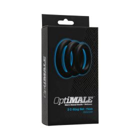 OptiMALE Â– 3 C Ring Set Â– Thick Black