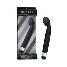 Rose Scarlet G Slimline G Spot Vibrator Black