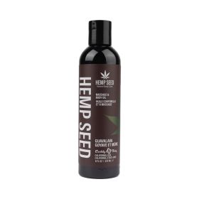 Earthly Body Hemp Seed Massage Oil Guavalava