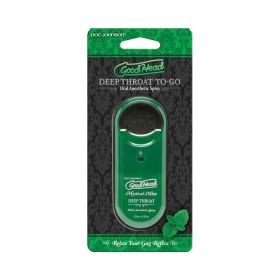 Goodhead to Go   Deep Throat Spray .33oZ . Mystical Mint
