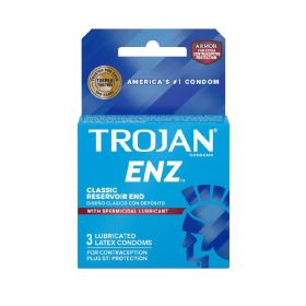 Trojan Enz with Spermicidal Lubricant 3