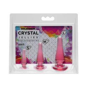 Crystal Jellies   Anal Initiation Kit Pink