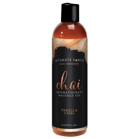 Intimate Earth Vanilla Chai Aromatherapy Massage Oil