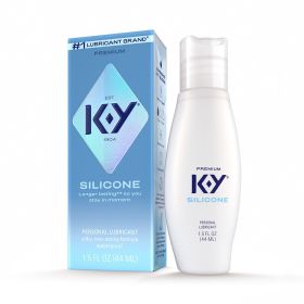K Y True Feel Premium Intimate Silicone Gel Lubricant 1.5oz.