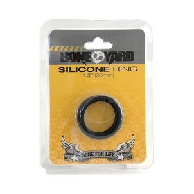 Boneyard Silicone Ring 30mm Black
