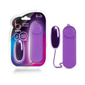 B Yours Power Bullet Remote Controlled Egg Vibrator Purple