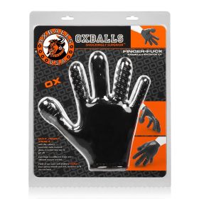 OxBalls Finger Fuck Glove  Black