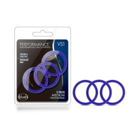 Performance VS1 Pure Premium Silicone Cockrings 3 Pack