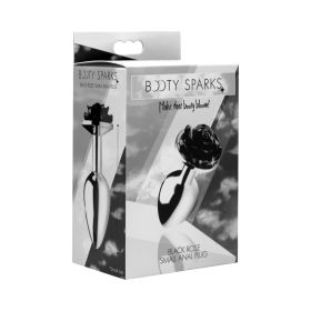 Booty Sparks Black Rose Anal Plug
