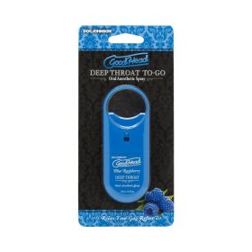GoodHead Deep Throat Spray To Go Blue Raspberry .33 oz
