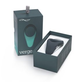 We Vibe Verge Rechargeable Vibrating Perineum Stimulator Cockring Slate