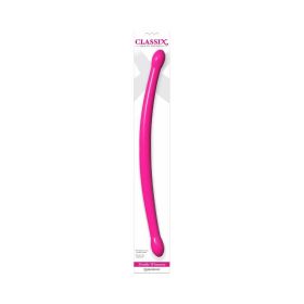Classix Double Whammy 17.25 in. Flexible Dual Ended Dildo Pink