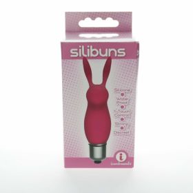 The 9''s Silicone Bunny Bullet Pink