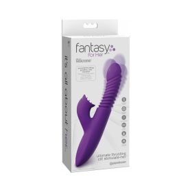 Fantasy For Her Rechargeable Silicone Ultimate Thrusting Clit Stimulate