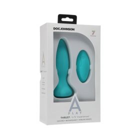 A Play Thrust Experienced Rechargeable Silicone Anal Plug with Remote