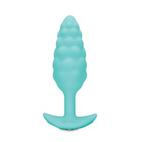 b Vibe Bump Rechargeable Vibrating Silicone Textured Anal Plug Mint