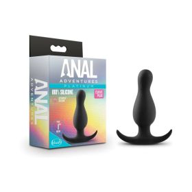 Anal Adventures Platinum Silicone Curve Plug