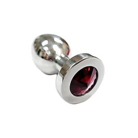 Stainless Steel  Smooth Medium Butt Plug