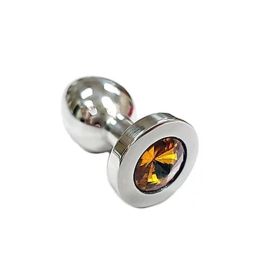 Stainless Steel Smooth Medium Butt Plug