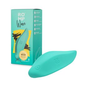 ROMP Wave Rechargeable Silicone Lay On Vibrator Mint