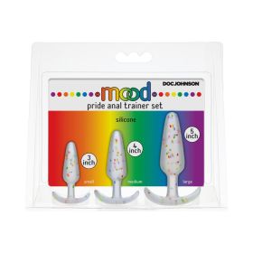 Mood Pride Anal Plug Training Set 3 Piece