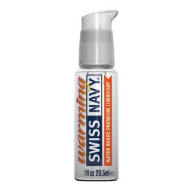 Swiss Navy Warming Water Based Lubricant 1 oz.