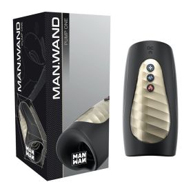 Man.Wand Pump One Rechargeable Multi Function Masturbator Black