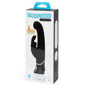 Happy Rabbit G Spot Stroking Rechargeable Silicone Rabbit Vibrator