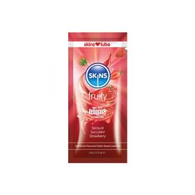 Skins Strawberry Water Based Lubricant 5 ml