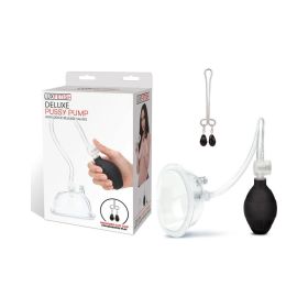 Lux Fetish Deluxe Pussy Pump with Quick Release Valves