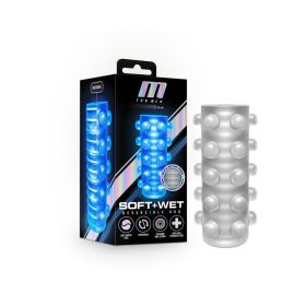 M for Men Soft + Wet Reversible Orb Glow in the Dark Self Lubricating Stroker