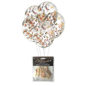 Glitterati Penis Party Confetti Filled Balloons 5 Pack