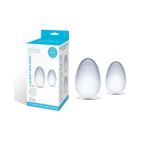 Glas 2 Piece Glass Yoni Egg Set