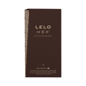 LELO HEX Respect XL Lubricated Latex Condoms