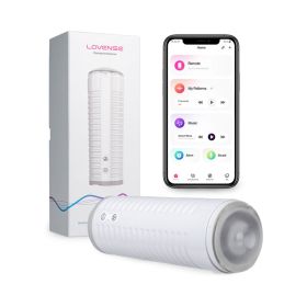 Lovense Max 2 Bluetooth App Controlled Vibrating and Suction Masturbator (Neutral Sleeve)