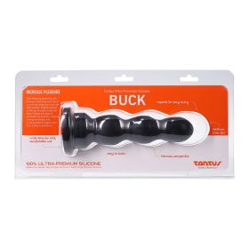 Tantus Buck Anal Plug Onyx (Bag)