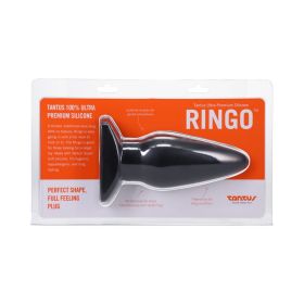 Tantus Ringo Anal Plug Onyx