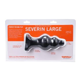 Tantus Severin Large Anal Plug Onyx
