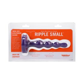 Tantus Ripple Small Beaded Anal Plug Amethyst