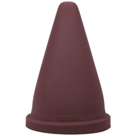 Tantus Cone Squat Firm Dildo Garnet (Box)