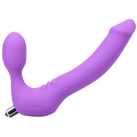 Tantus Strapless Classic Vibrating Strap On Dildo Lavender
